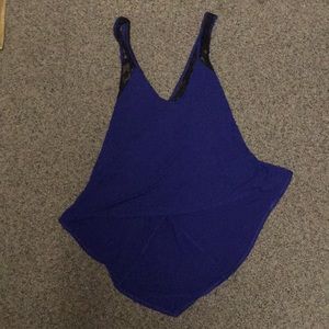 Royal Blue Charlotte Russe Tank Top